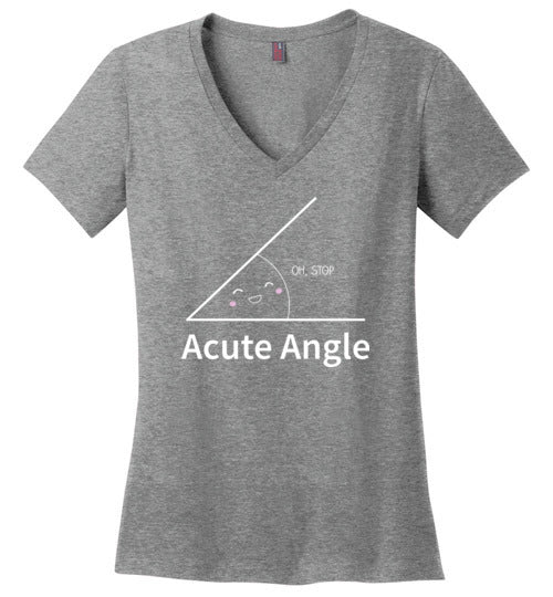 A Cute Angle V-Neck