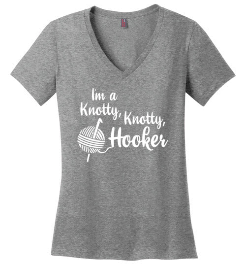 Knotty Knotty Hooker V-Neck