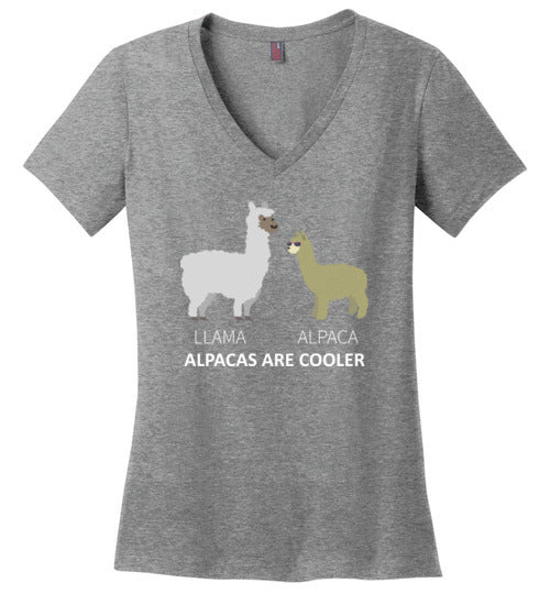 Llama Alpacas Are Cooler V-Neck