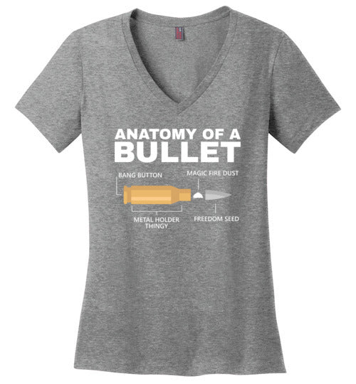 Bullet Anatomy V-Neck