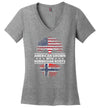 American Grown With Norwegian V-Neck