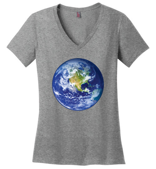 Earth From Space V-Neck
