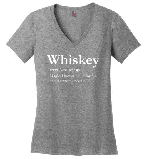 Whiskey Definition V-Neck