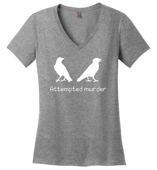 Crows Attempted Murder V-Neck