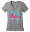 Buck Or Doe Cant Wait To Know V-Neck