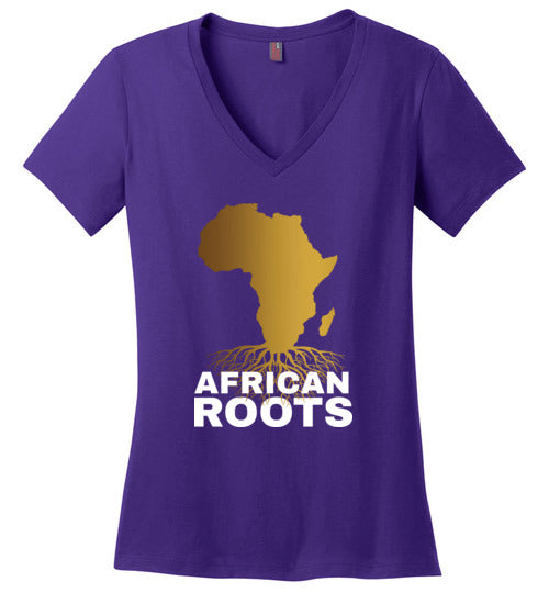 African Roots V-Neck