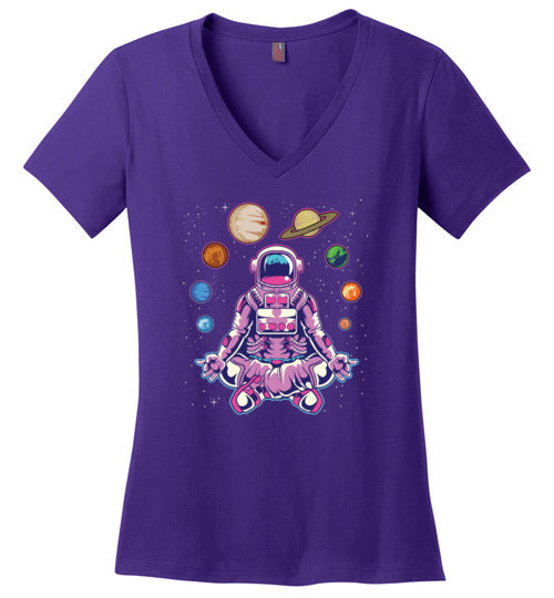 Astronaut Yoga V-Neck