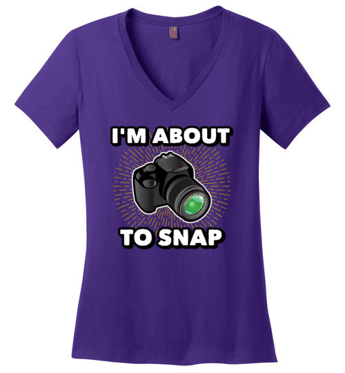 Photographer Snap V-Neck