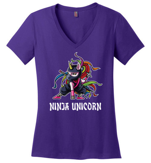 Ninja Unicorn Complex V-Neck