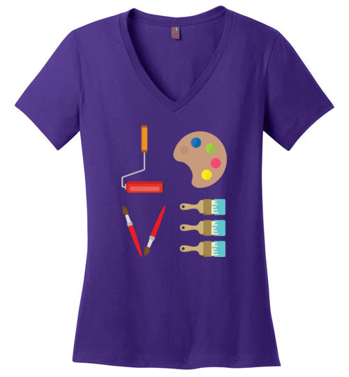 Art Love V-Neck