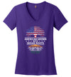 American Grown With Indian Roots V-Neck
