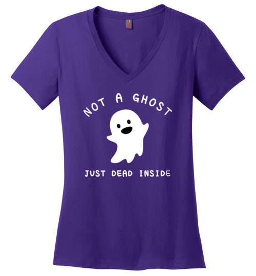 Not a Ghost Just Dead Inside V-Neck