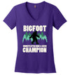 Bigfoot Hide And Seek Champion V-Neck