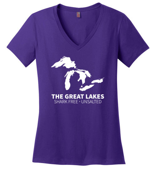 Great Lakes Shark Free Unsalted V-Neck