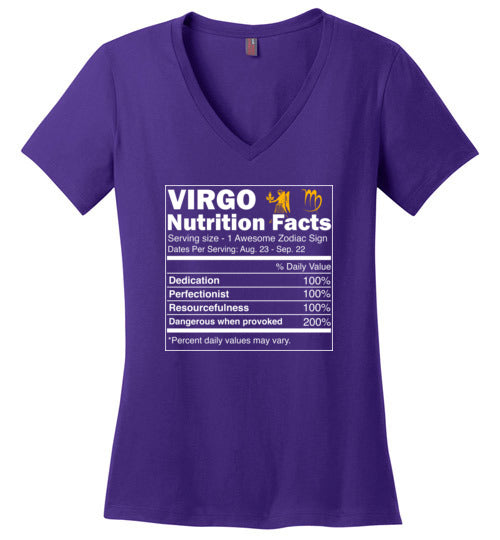 Virgo Nutrition Facts V-Neck