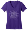 Astrology Constellation Circle V-Neck