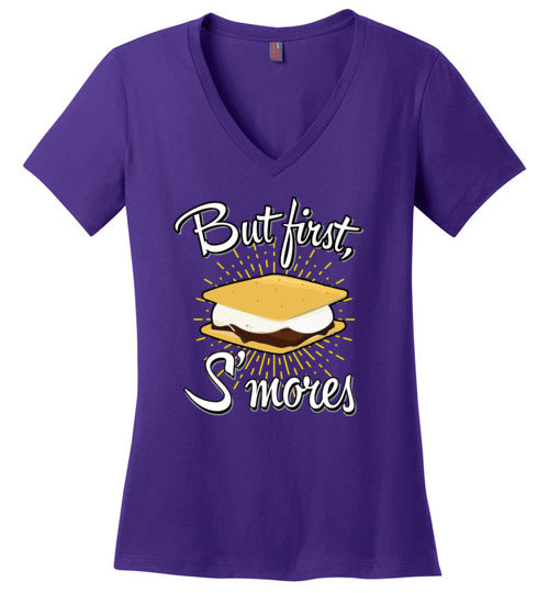 But First Smores V-Neck