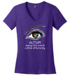 Autism Seeing The World A Little Differently V-Neck