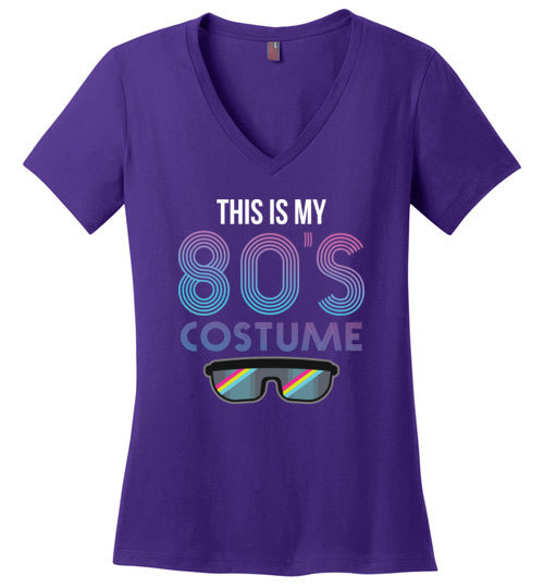 This Is My 80s Costume V-Neck