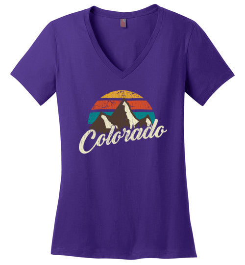 Retro Colorado V-Neck