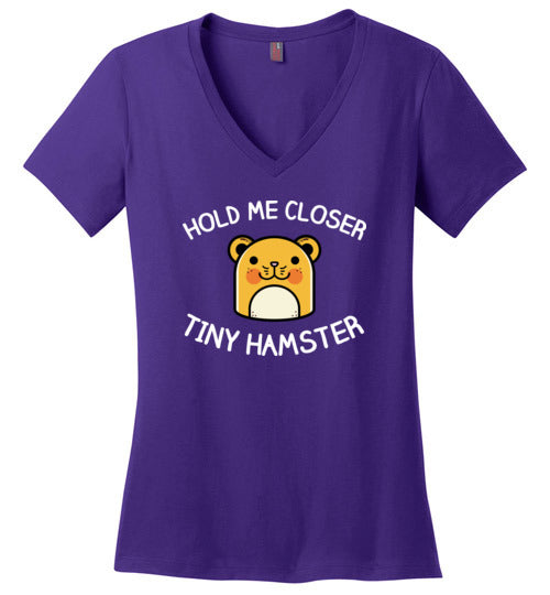 Hold Me Closer Tiny Hamster V-Neck