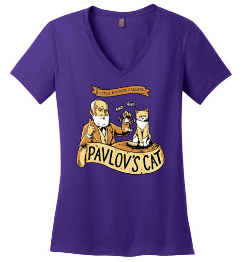 Pavlov's Cat V-Neck
