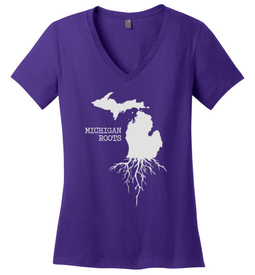 Michigan Roots V-Neck
