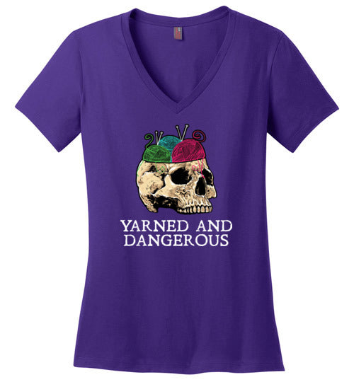 Yarned And Dangerous V-Neck