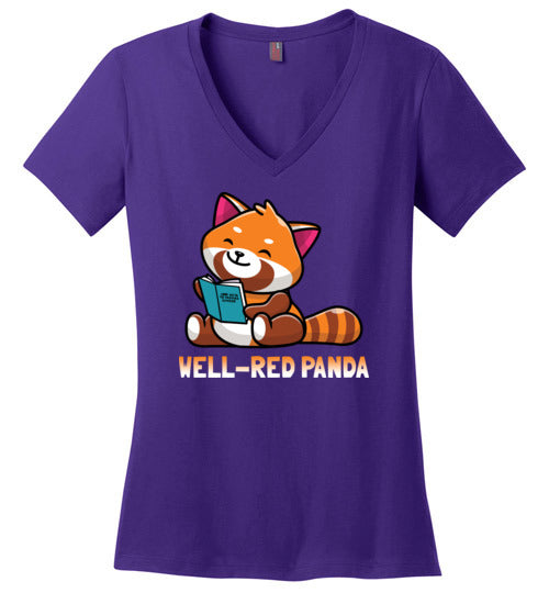 Well Red Panda V-Neck