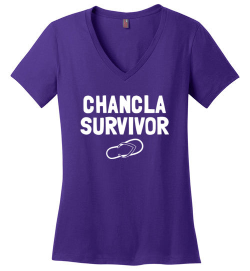 Chancla Survivor V-Neck