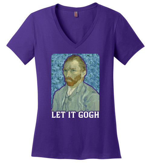 Van Gogh Let It Gogh V-Neck