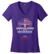 American Grown With Haitian Roots V-Neck