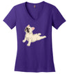 French Bulldog Yoga V-Neck