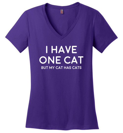 Have One Cat V-Neck