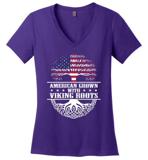 American Grown Viking Roots V-Neck