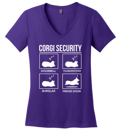Corgi Security V-Neck