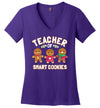 Teacher of Smart Cookies V-Neck