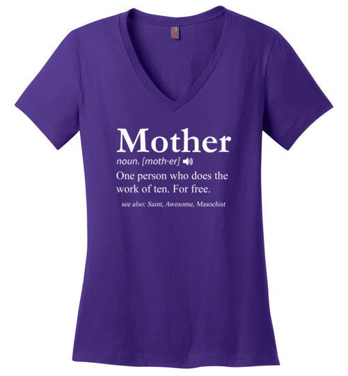 Mother Definition V-Neck