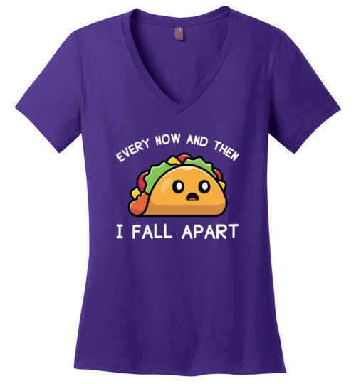 Taco Fall Apart V-Neck
