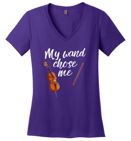 Wand Chose Me Cello V-Neck