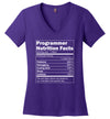 Programmer Nutrition Facts V-Neck