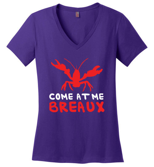 Crawfish Come At Me Breaux V-Neck