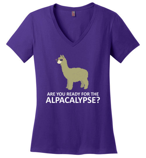 Alpacalypse Are You Ready V-Neck