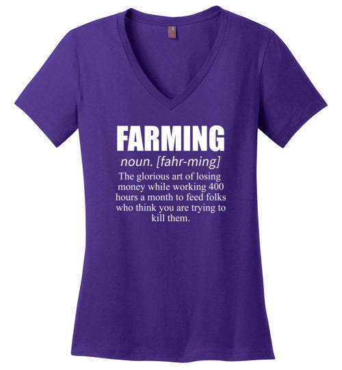 Farming Definition V-Neck
