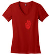 Anatomical Heart V-Neck