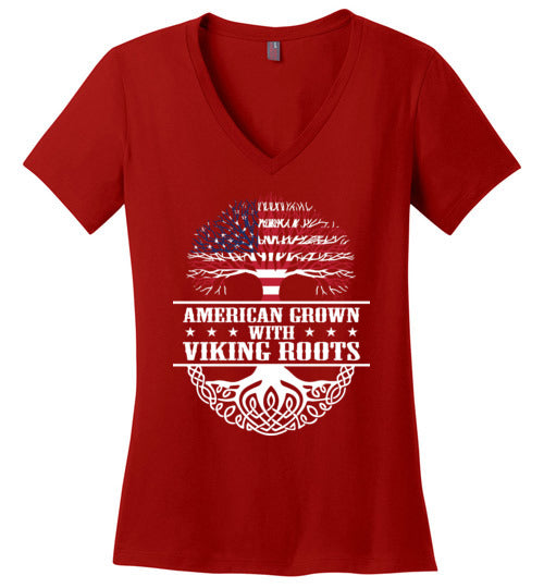 American Grown Viking Roots V-Neck