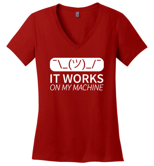 Works On My Machine V-Neck