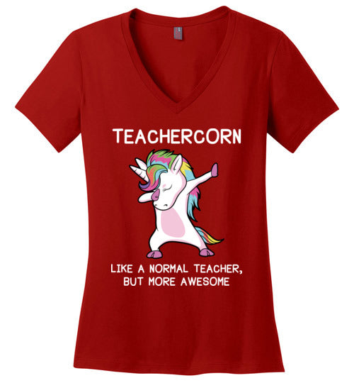 Teachercorn V-Neck