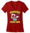 Reading Is My Jam V-Neck