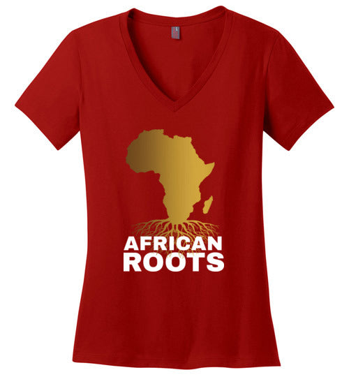 African Roots V-Neck